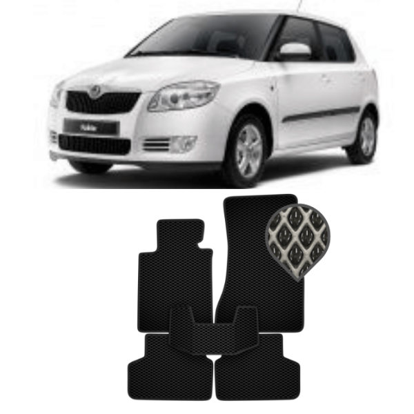 EVA килимки в салон Skoda Fabia II 2007 - 2014