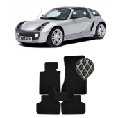 EVA килимки в салон Smart Roadster 2002 - 2006 EVA килимки в салон Smart Roadster 2002 - 2006