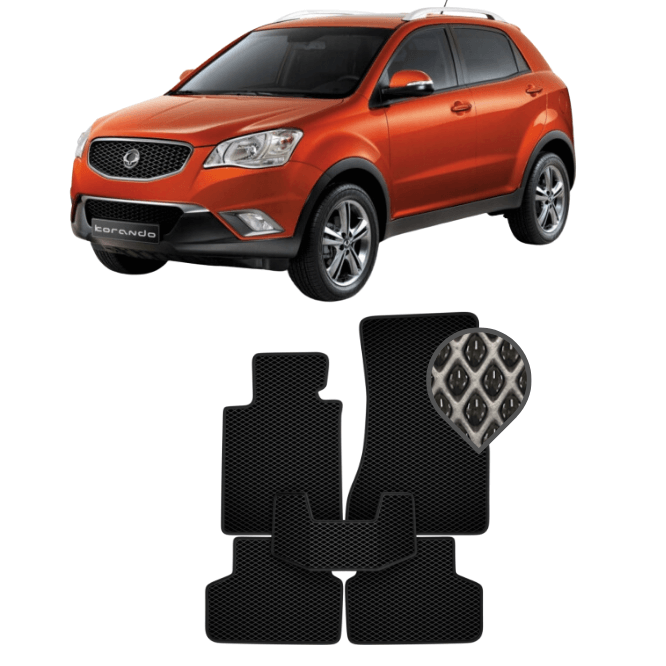 EVA килимки в салон SsangYong Korando III 2010 - 2019