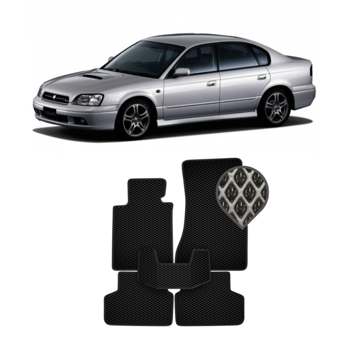 EVA коврики в салон Subaru Legacy III 1998 - 2003