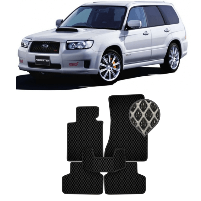 EVA коврики в салон Subaru Forester II 2002 - 2008