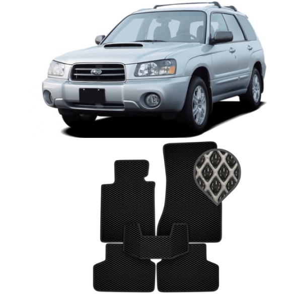 EVA коврики в салон Subaru Forester III 2008 - 2013