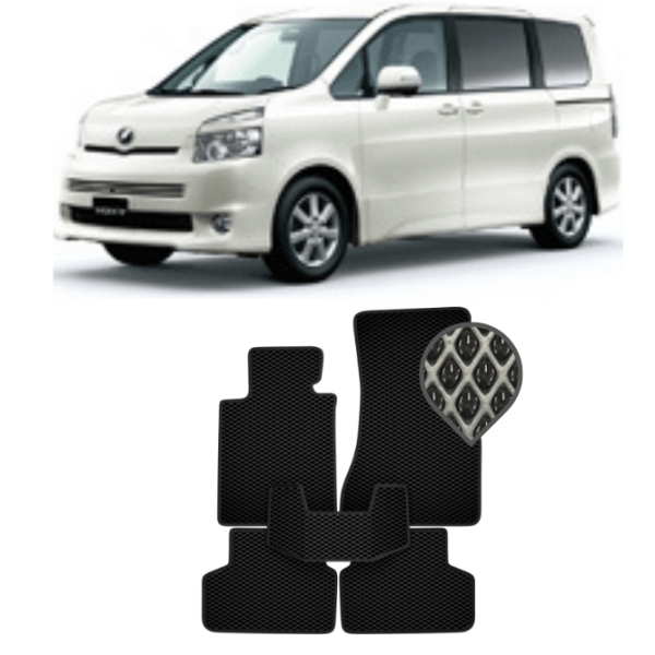 EVA коврики в салон Toyota Voxy II R70 (2007 - 2013) без салазок