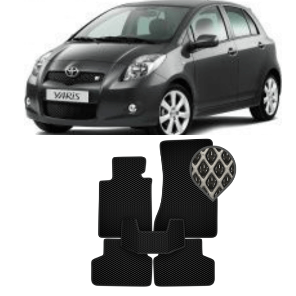 EVA коврики в салон Toyota Yaris (P2) 2005 - 2010 (хэтчбек)