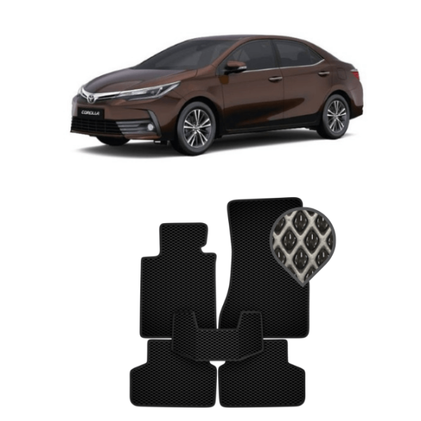 EVA килимки в салон Toyota Corolla XII (E210) 2018 - т.ч.