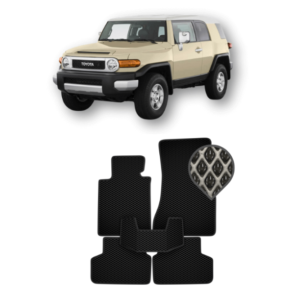 EVA килимки в салон Toyota FJ Cruiser (J15).2006 - т.ч.