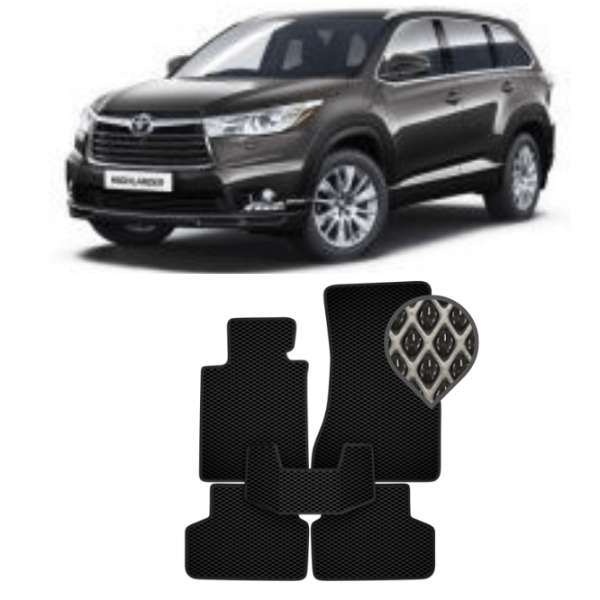 EVA килимки в салон Toyota Highlander III (U50) 2013 - 2019
