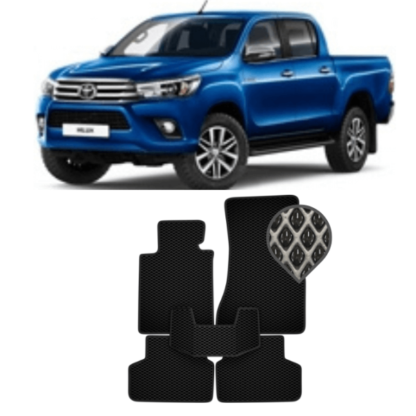 EVA килимки в салон Toyota Hilux VIII 2015 - т.ч.