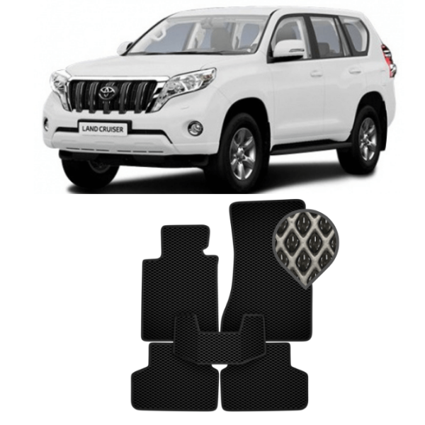 EVA килимки в салон Toyota Land Cruiser Prado 150 2009 - 2013
