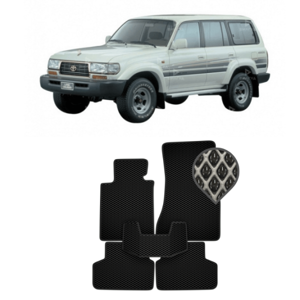 EVA килимки в салон Toyota Land Cruiser 80 1989 - 1997