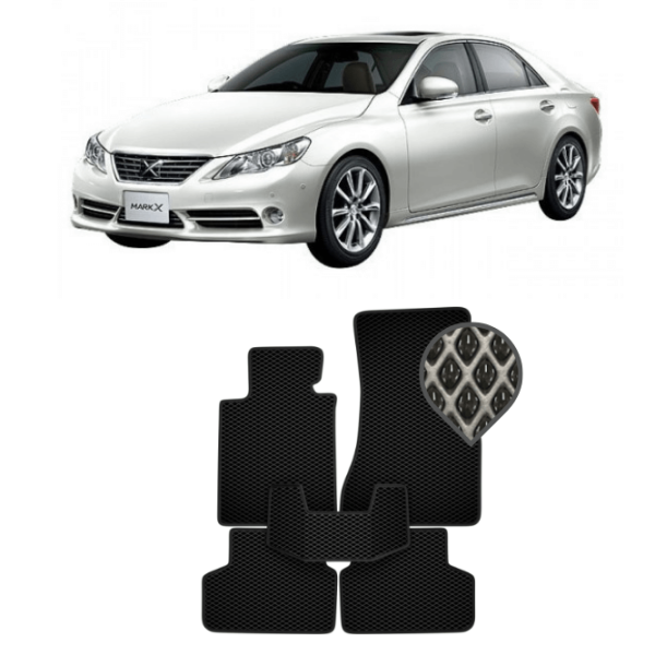 EVA килимки в салон Toyota Mark X (GRX135) 2009 - т.ч. (4WD)