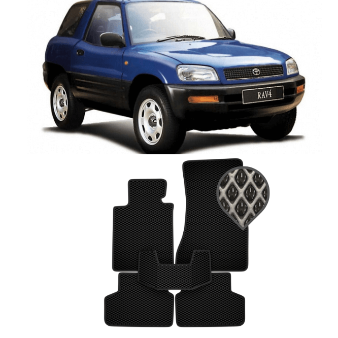 EVA килимки в салон Toyota RAV 4 I (XA10, 3 двері) 1995 - 2000