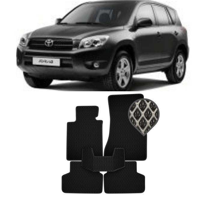 EVA килимки в салон Toyota RAV 4 III (XA30) 2006 - 2012