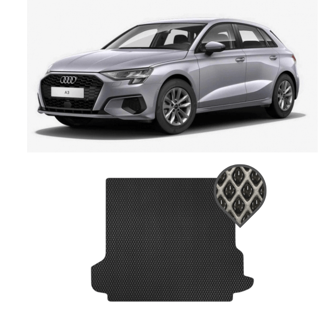 EVA килимок в багажник Audi A3 IV (8Y) 2020 - т.ч. (седан)