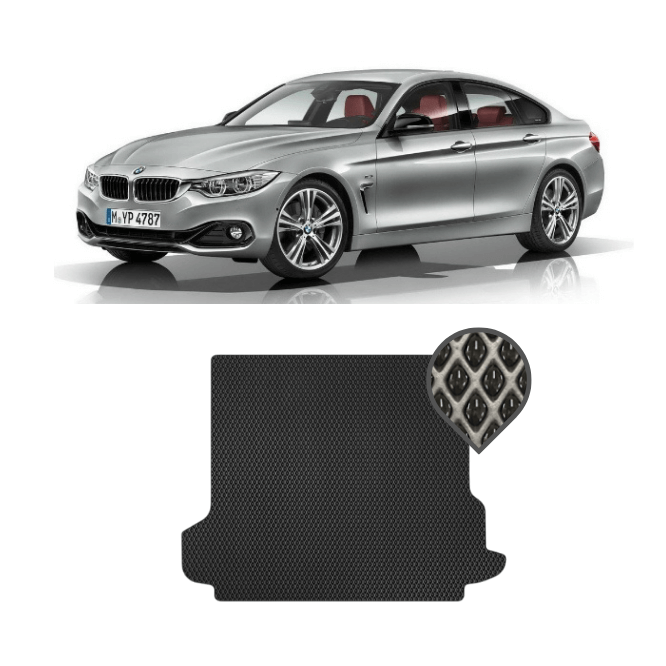 EVA килимок в багажник BMW 4 (F32/F33/F36) Gran Coupe 2013 - т.ч.
