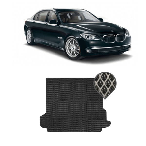 EVA килимок в багажник BMW 7 (F02/F04) long 2008 - т.ч.