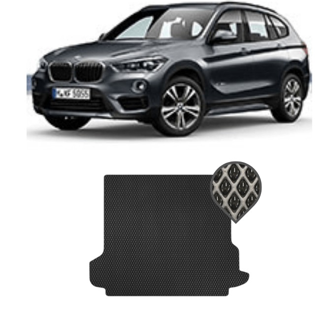 EVA килимок в багажник BMW X1 (F48) 2015 - т.ч.