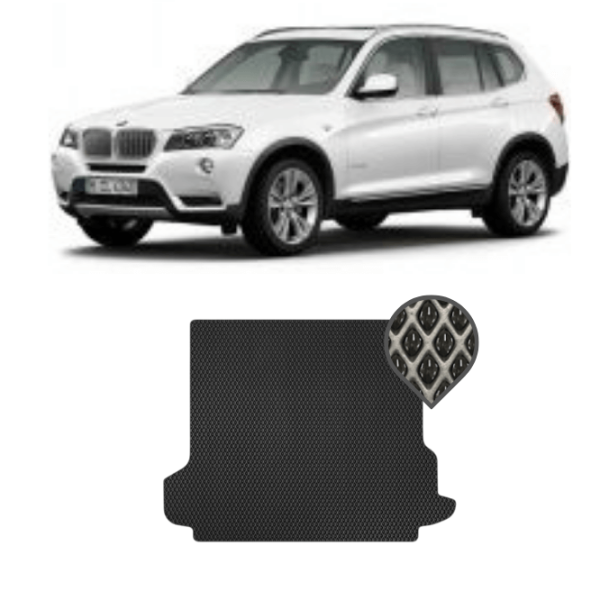 EVA килимок в багажник BMW X3 G01 2017 - т.ч.