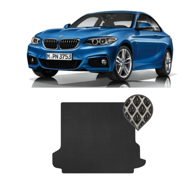 EVA килимок в багажник BMW 2 серия (F22) 2010 - 2020 (купе)