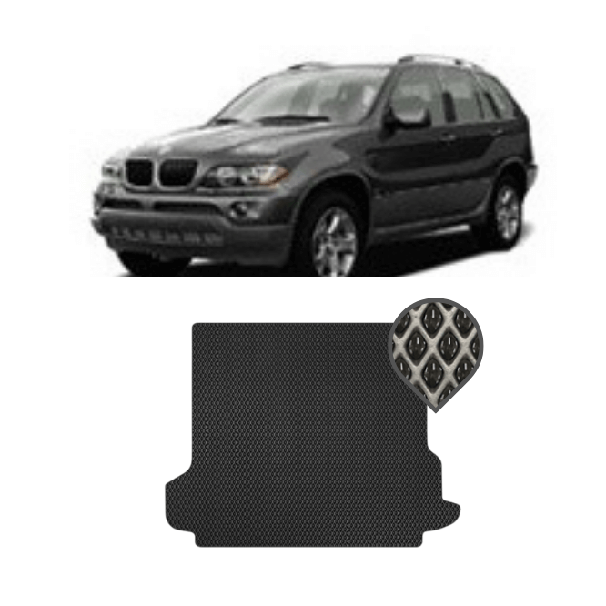 EVA килимок в багажник BMW X5 (E53) 2000 - 2007