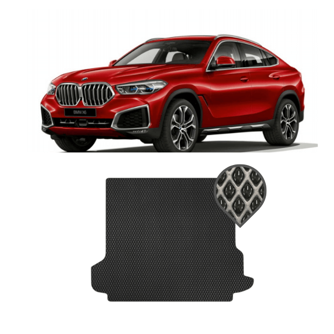 EVA килимок в багажник BMW X6 (G06) 2019 - т.ч.