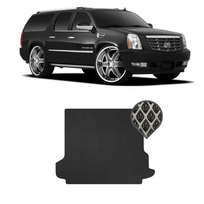EVA килимок в багажник Cadillac Escalade III 2007 - 2014 (5 місць)