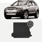 EVA килимок в багажник Chevrolet Captiva 5 місць 2006 - 2018
