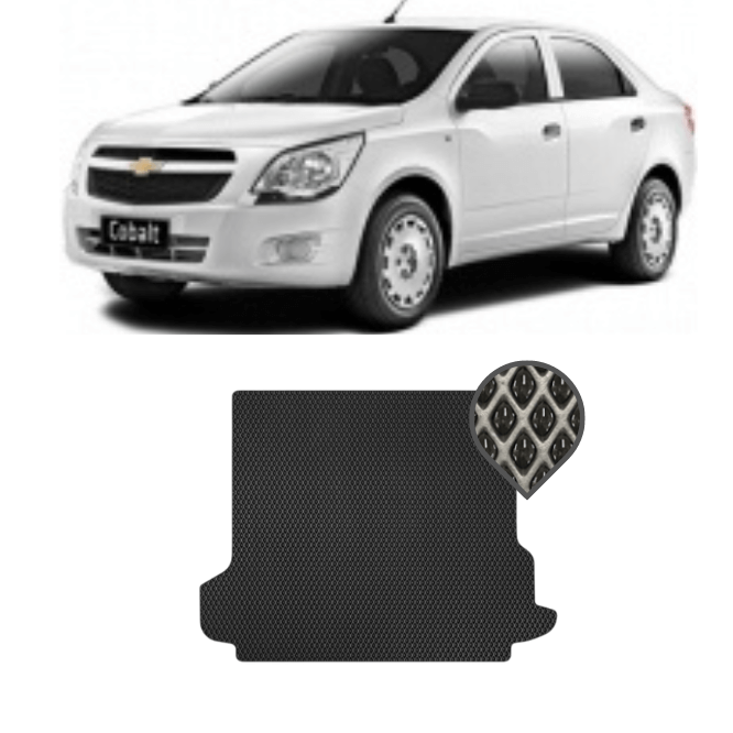 EVA килимок в багажник Chevrolet Cobalt 2011 - т.ч.