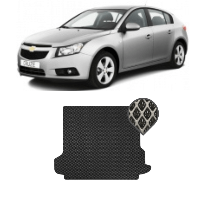 EVA килимок в багажник Chevrolet Cruze 2009 - 2015 (седан)