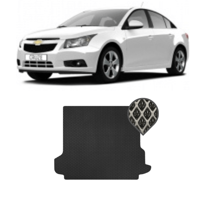 EVA коврик в багажник Chevrolet Cruze 2009 - 2015 (хэтчбек)