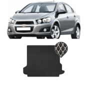 EVA коврик в багажник Chevrolet Aveo 2012 - н.в. (седан)
