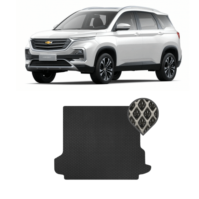 EVA килимок в багажник Chevrolet Captiva 2018 - т.ч.
