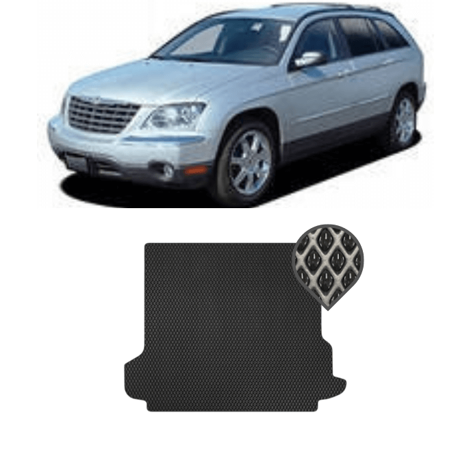 EVA килимок в багажник Chrysler Pacifica (CS) 2003 – 2008 (6 місць 4WD)