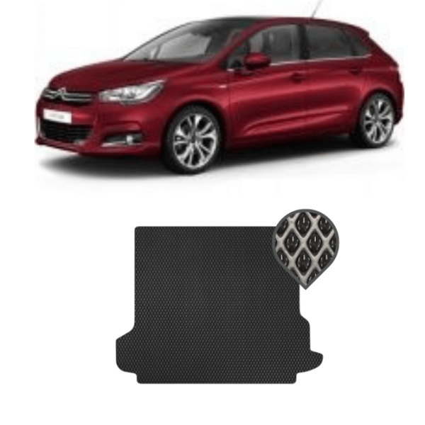 EVA килимок в багажник Citroen C4 (хетчбек) 2010 - т.ч. EVA килимок в багажник Citroen C4 (хетчбек) 2010 - т.ч.