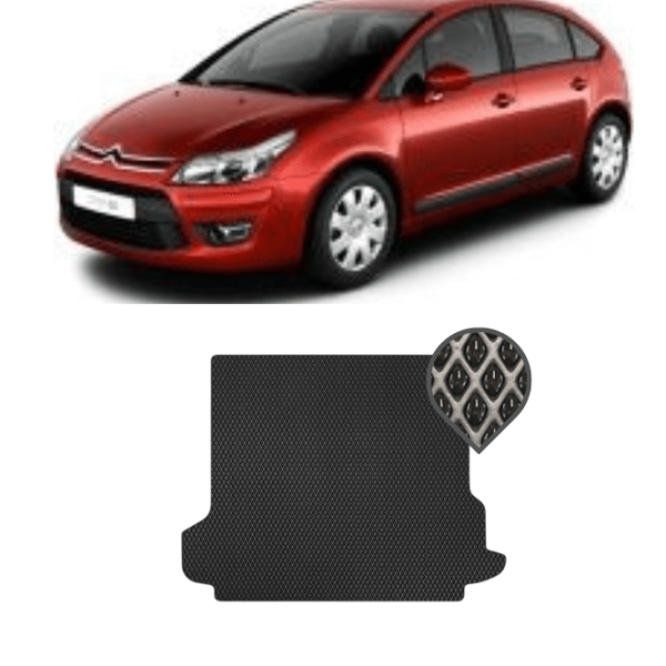 EVA килимок в багажник Citroen C4 2004 - 2010 (хетчбек 3х дверний) EVA килимок в багажник Citroen C4 2004 - 2010 (хетчбек 3х дверний)