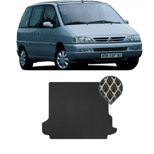 EVA килимок в багажник Citroen Evasion 1994 - 2002 (3 ряди) EVA килимок в багажник Citroen Evasion 1994 - 2002 (3 ряди)