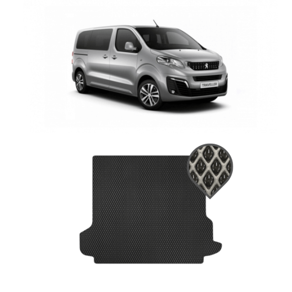 EVA килимок в багажник Citroen SpaceTourer I 2016 - т.ч. (8 місць)*