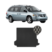 EVA коврик в багажник Dodge Caravan Grand IV (7 мест) 2001 - 2004 дорест.