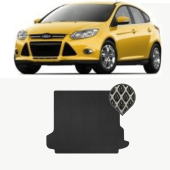 EVA коврик в багажник Ford Focus III 2011 - 2019 (хэтчбек)