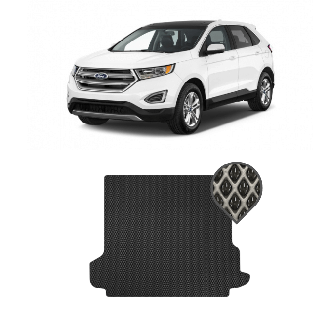 EVA килимок в багажник Ford Edge II 2015 - т.ч.