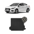 EVA коврик в багажник Hyundai Solaris 2017 - н.в.