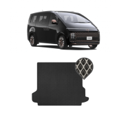 EVA килимок в багажник Hyundai Staria 2021 - т.ч. (9 місць, 2 и 3 ряд капітанські, 4 ряд диван)
