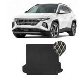 EVA килимок в багажник Hyundai Tucson IV 2021 - т.ч. (версія для Європи коротка база) EVA килимок в багажник Hyundai Tucson IV 2021 - т.ч. (версія для Європи коротка база)