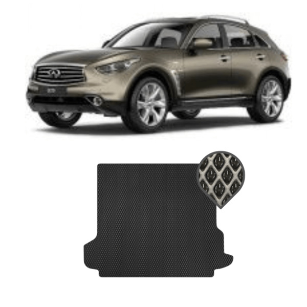 EVA коврик в багажник Infiniti QX70 2014 - 2017