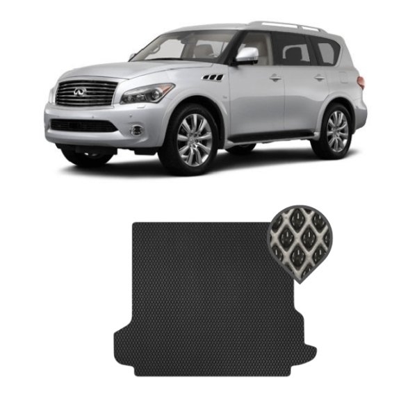 EVA коврик в багажник Infiniti QX80 2014 - н.в.