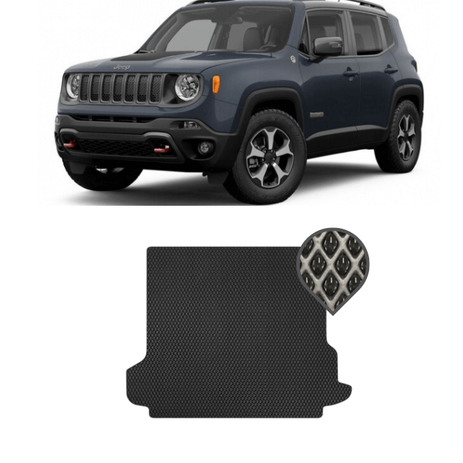 EVA килимок в багажник Jeep Renegade I 2014 - т.ч.