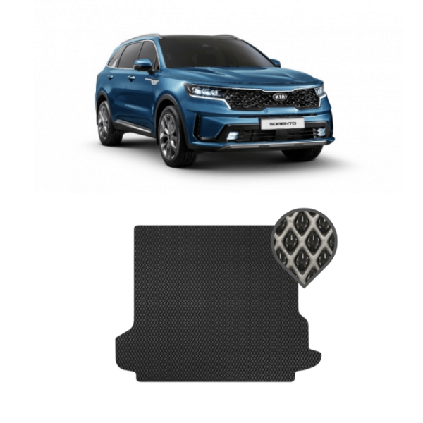 EVA килимок в багажник Kia Sorento IV 2020 - т.ч. (7 місць)