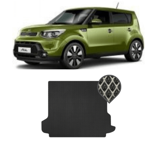 EVA килимок в багажник Kia Soul II 2013 - 2019
