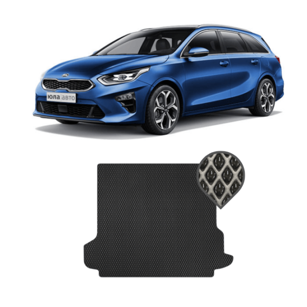 EVA килимок в багажник Kia Ceed III 2018 - т.ч. (універсал)