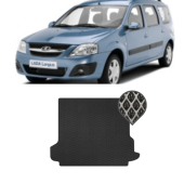 EVA килимок в багажник Lada Largus (5 місць) 2013 - т.ч. EVA килимок в багажник Lada Largus (5 місць) 2013 - т.ч.